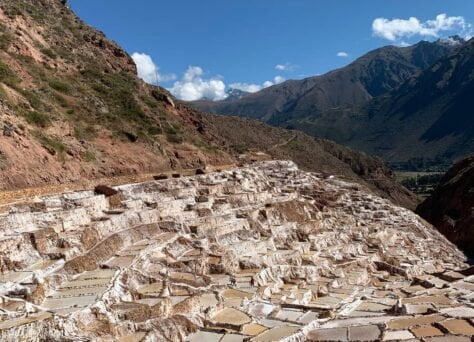 Maras salt ponds in Cusco sacred valley